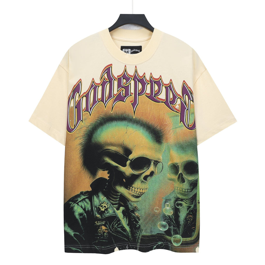 Godspeed Skull & Purple G Graphic T-Shirt