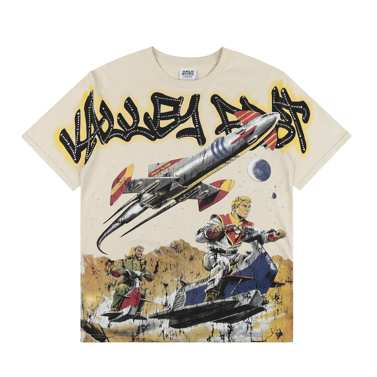 VALE USA Rocket Space Graphic T-Shirt