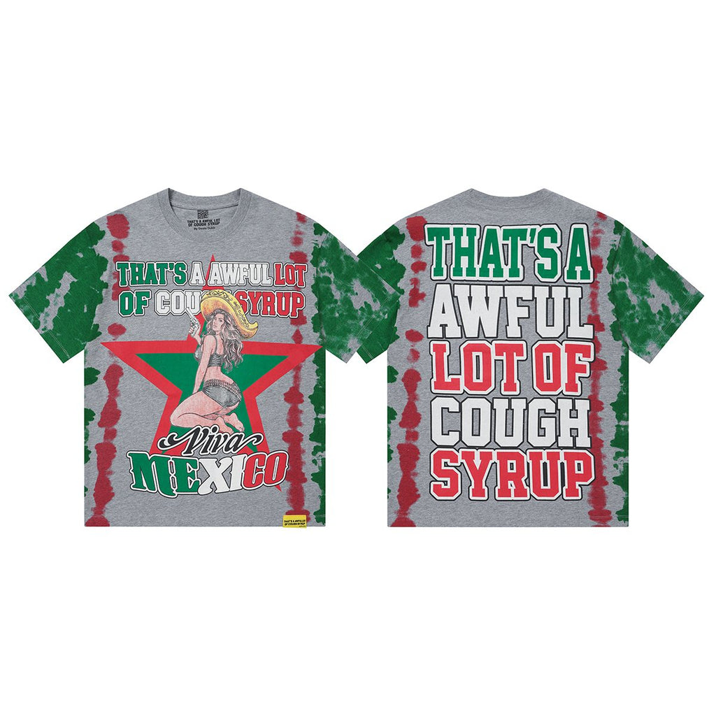 THAT'S A AWFUL LOT OF COUGH SYRUP Cowgirl Graphic Short-Sleeve Set