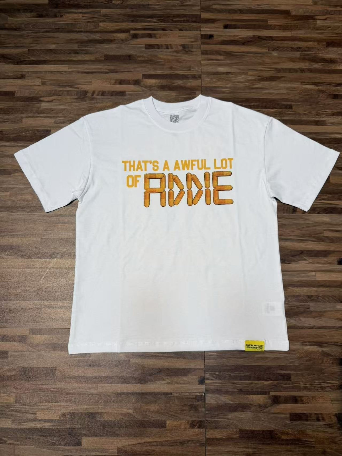 THAT'S A AWFUL LOT OF COUGH SYRUP Front & Back Graphic T-Shirt