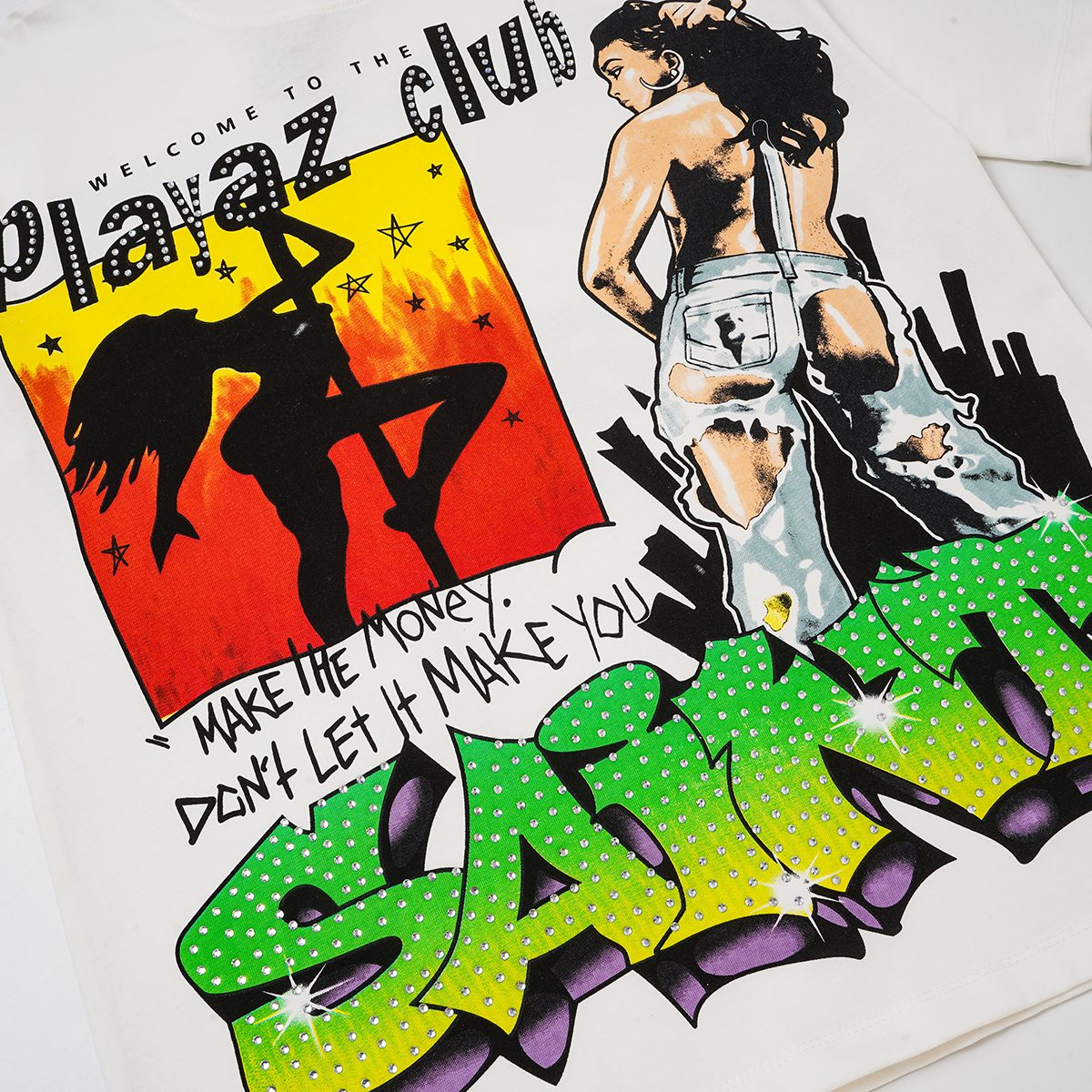 SAINT Playaz Club Graphic T-Shirt