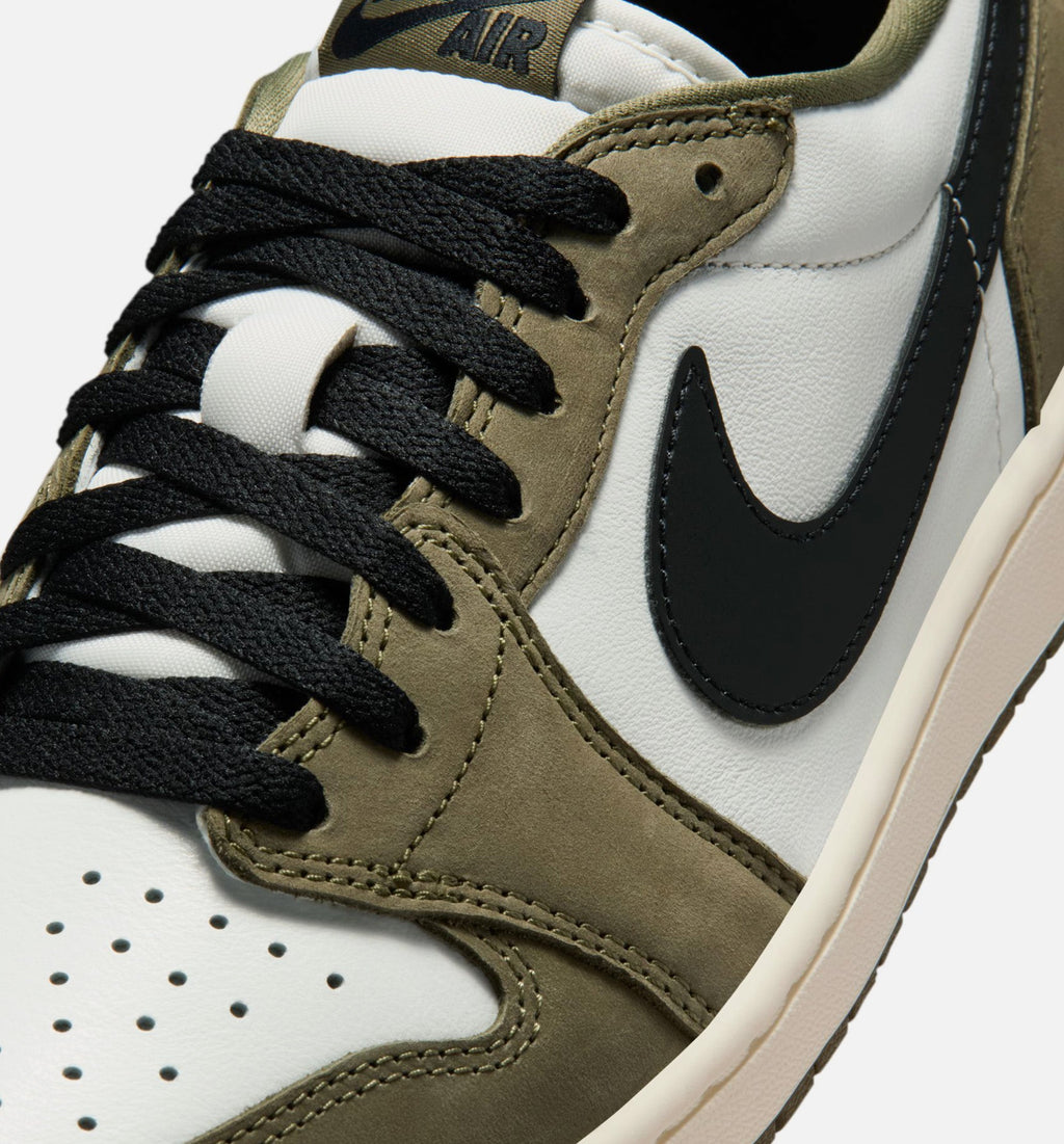 Air Jordan 1 Low OG Medium Olive Men's Shoes - Olive/Black/Summit White