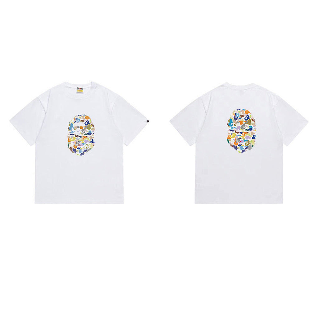 BAPE Ape Head Graphic Streetwear T-Shirt