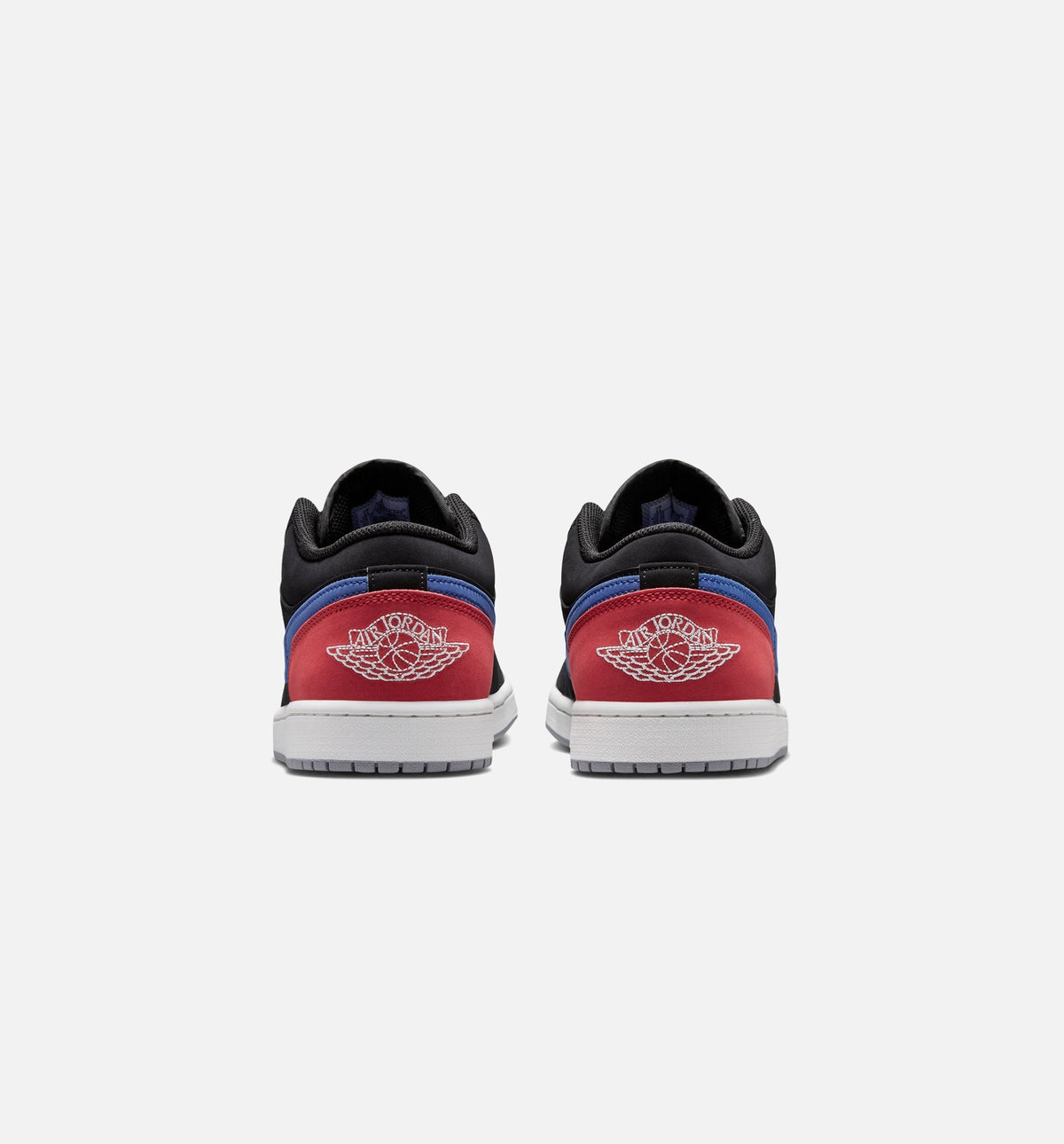 Air Jordan 1 Low Men's Sneakers - Black / Summit White / True Blue / University Red