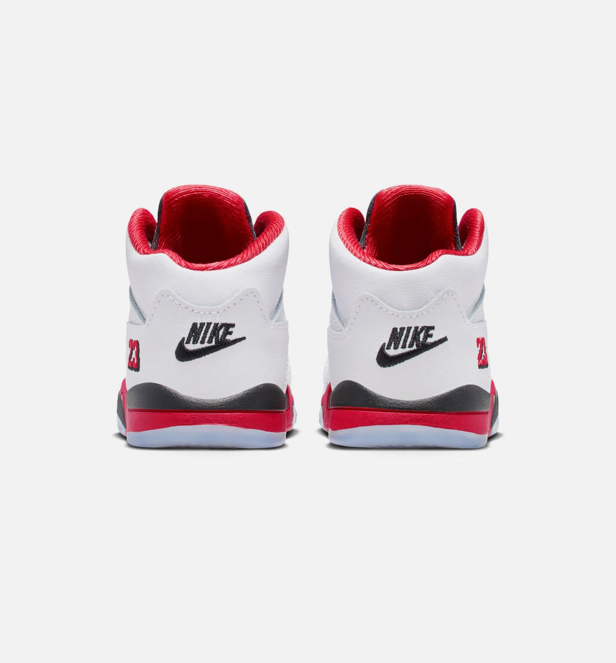 Air Jordan 5 Retro Fire Red Baby & Toddler Shoes - Red/White