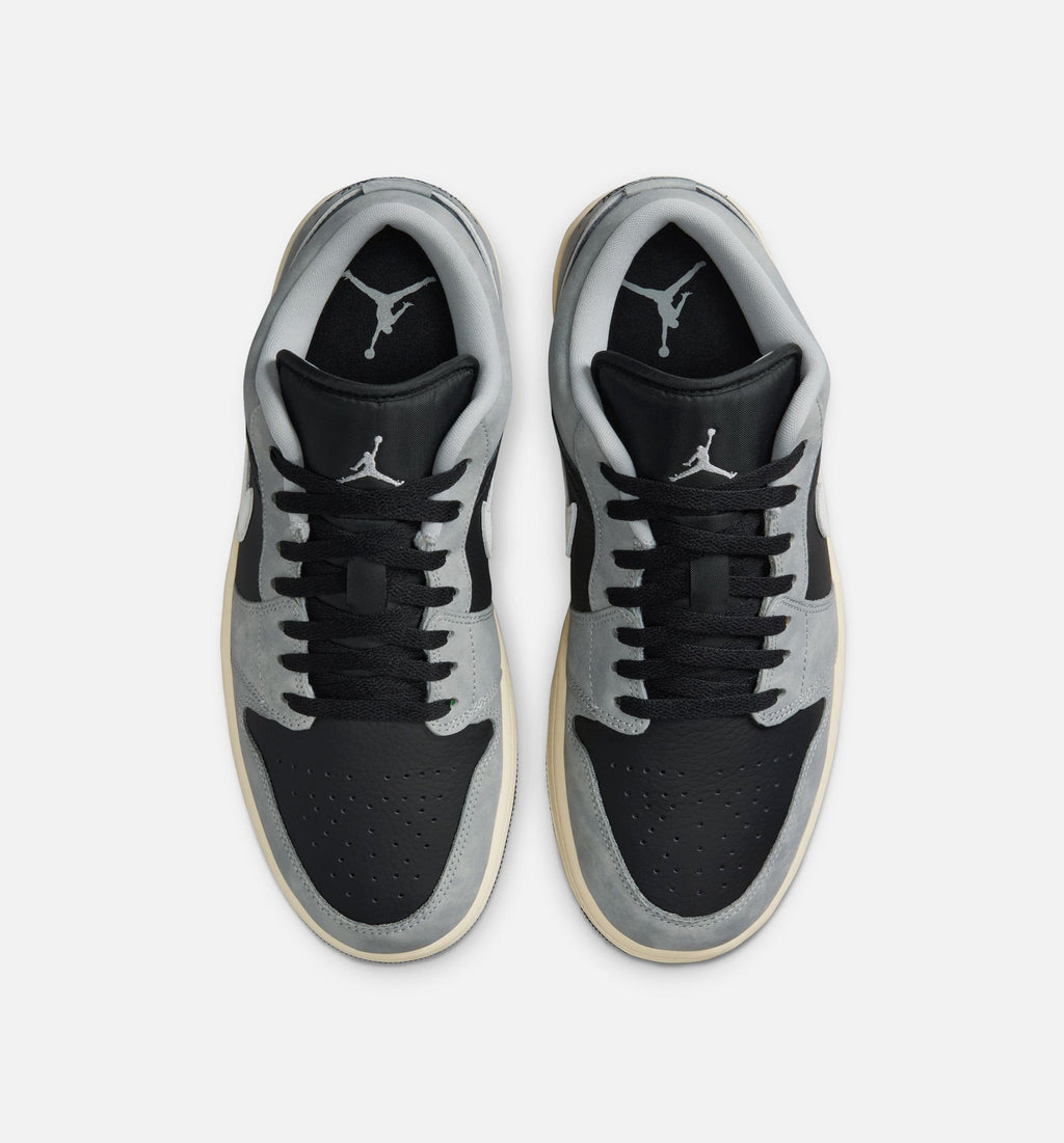 Air Jordan 1 Low SE Men's Lifestyle Shoes - Light Smoke Grey/White/Off Noir