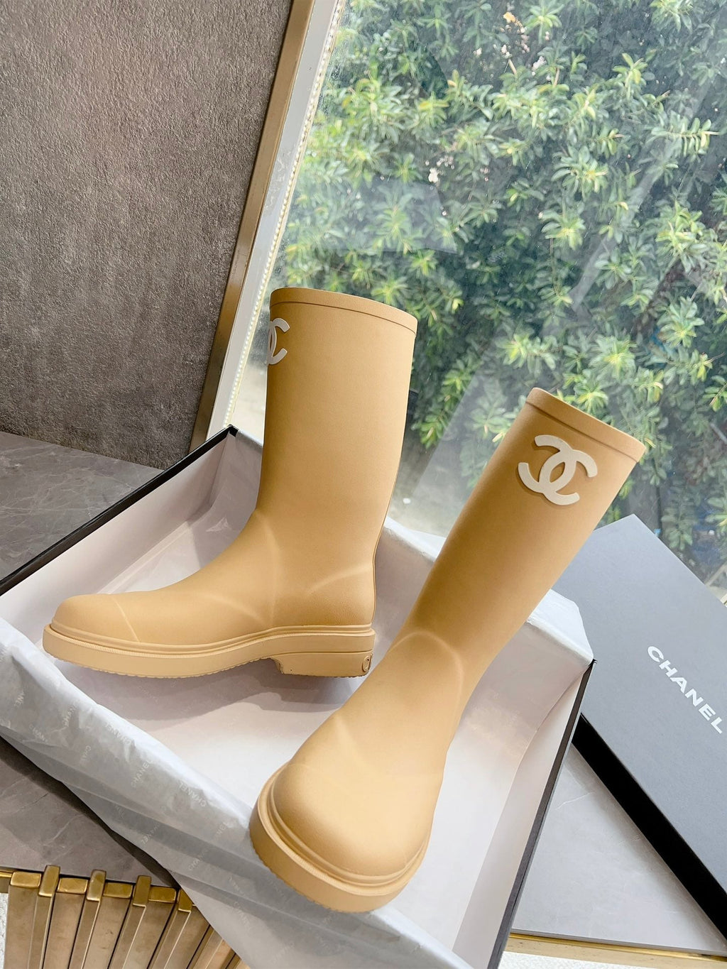 Chanel 2023 Early Spring Rain Boots