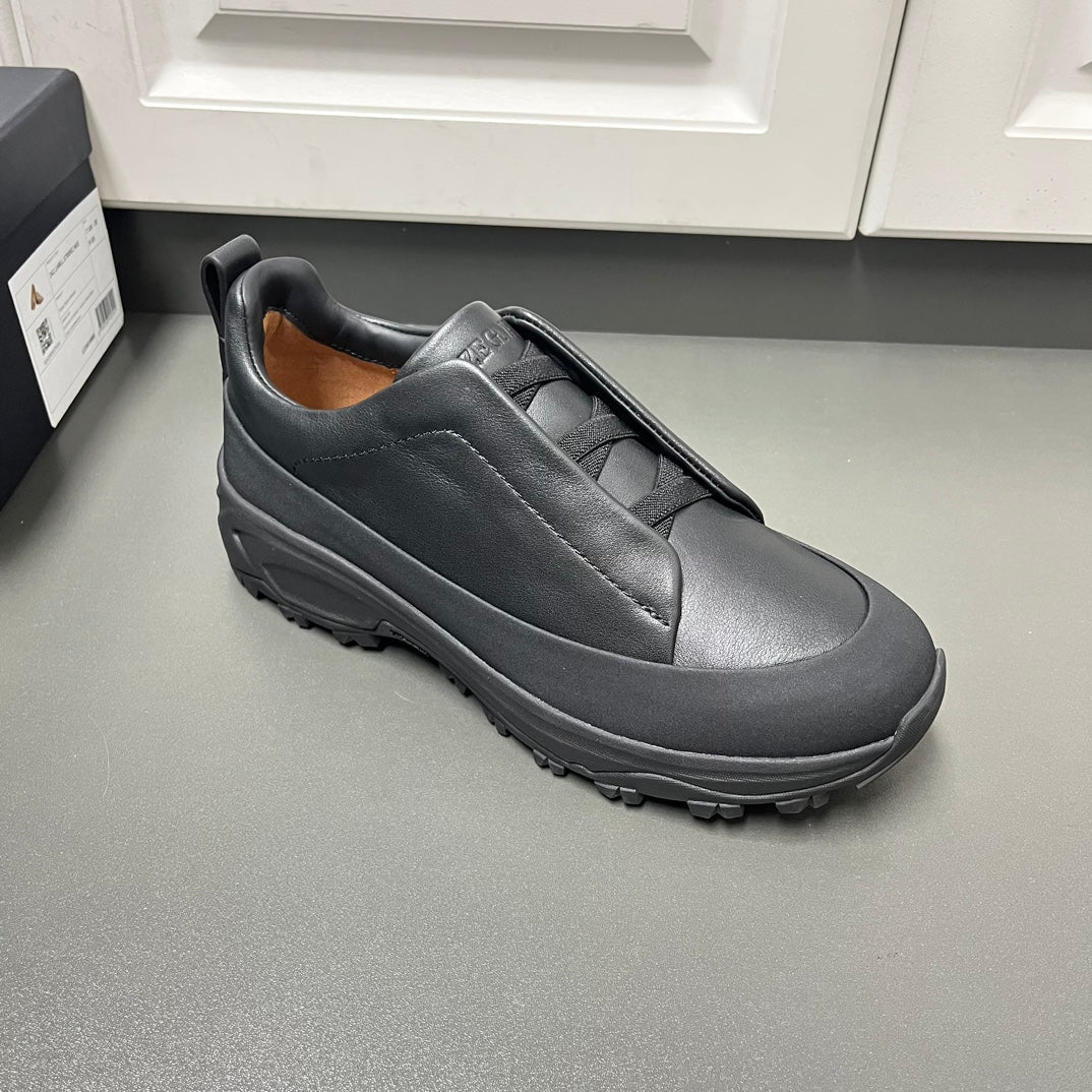 Zegna Triple Stitch™ Monte Suede Loafers – 2024 Collection