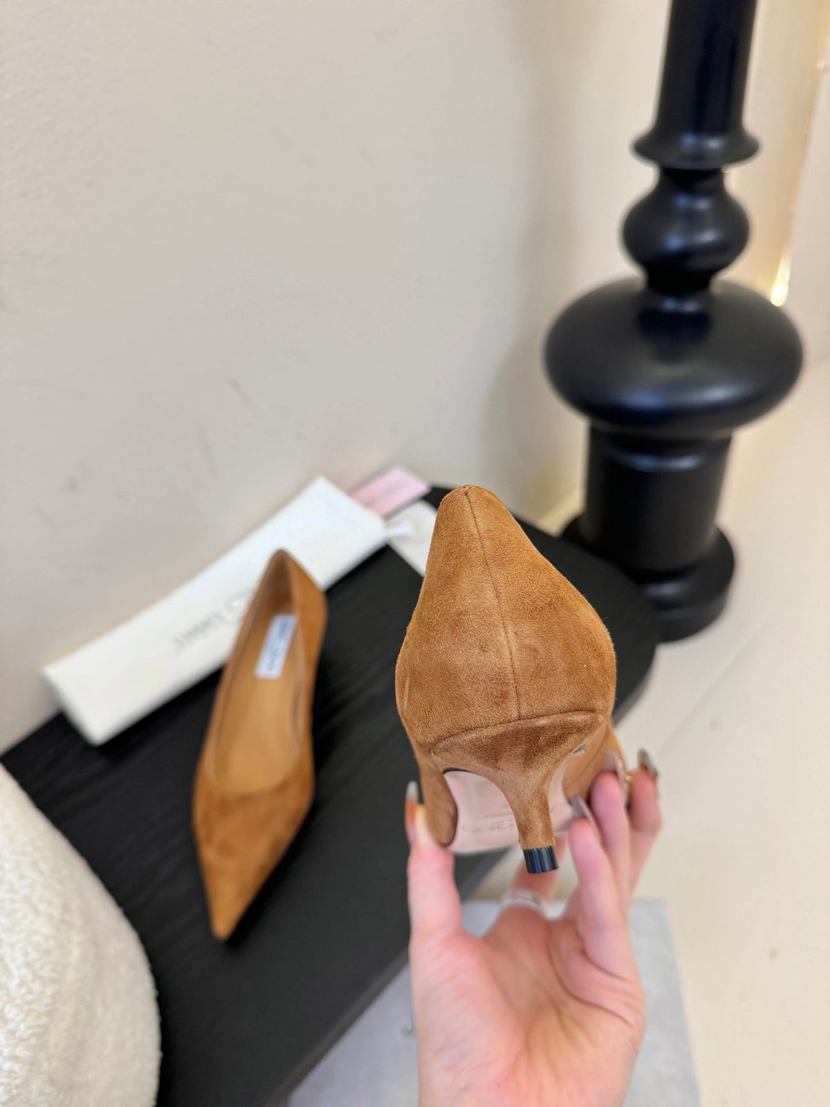 Jimmy Choo Suede Pumps – 2025 Fall Collection
