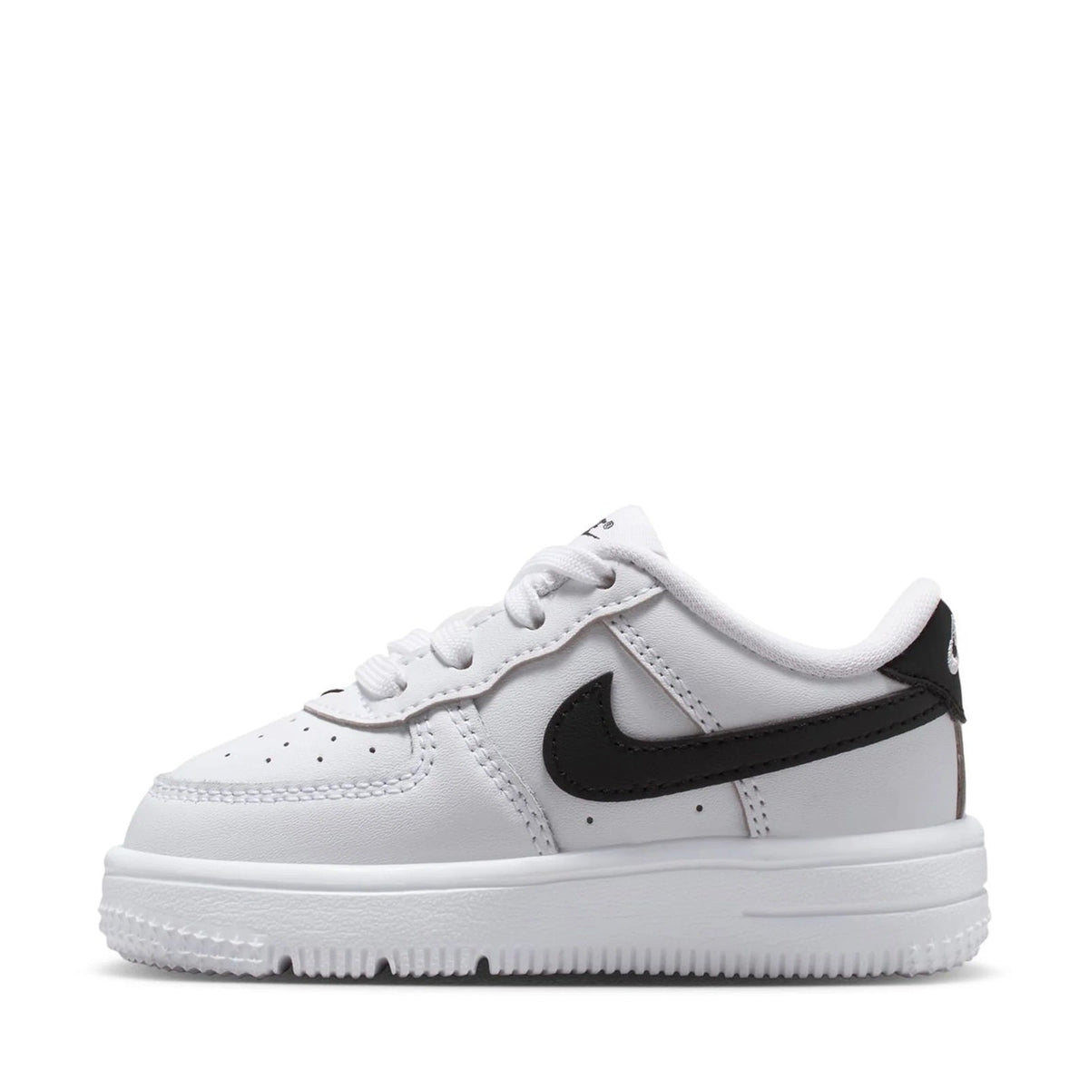 Toddler's Nike Force 1 Low Lace White/Black (IF1674 101)