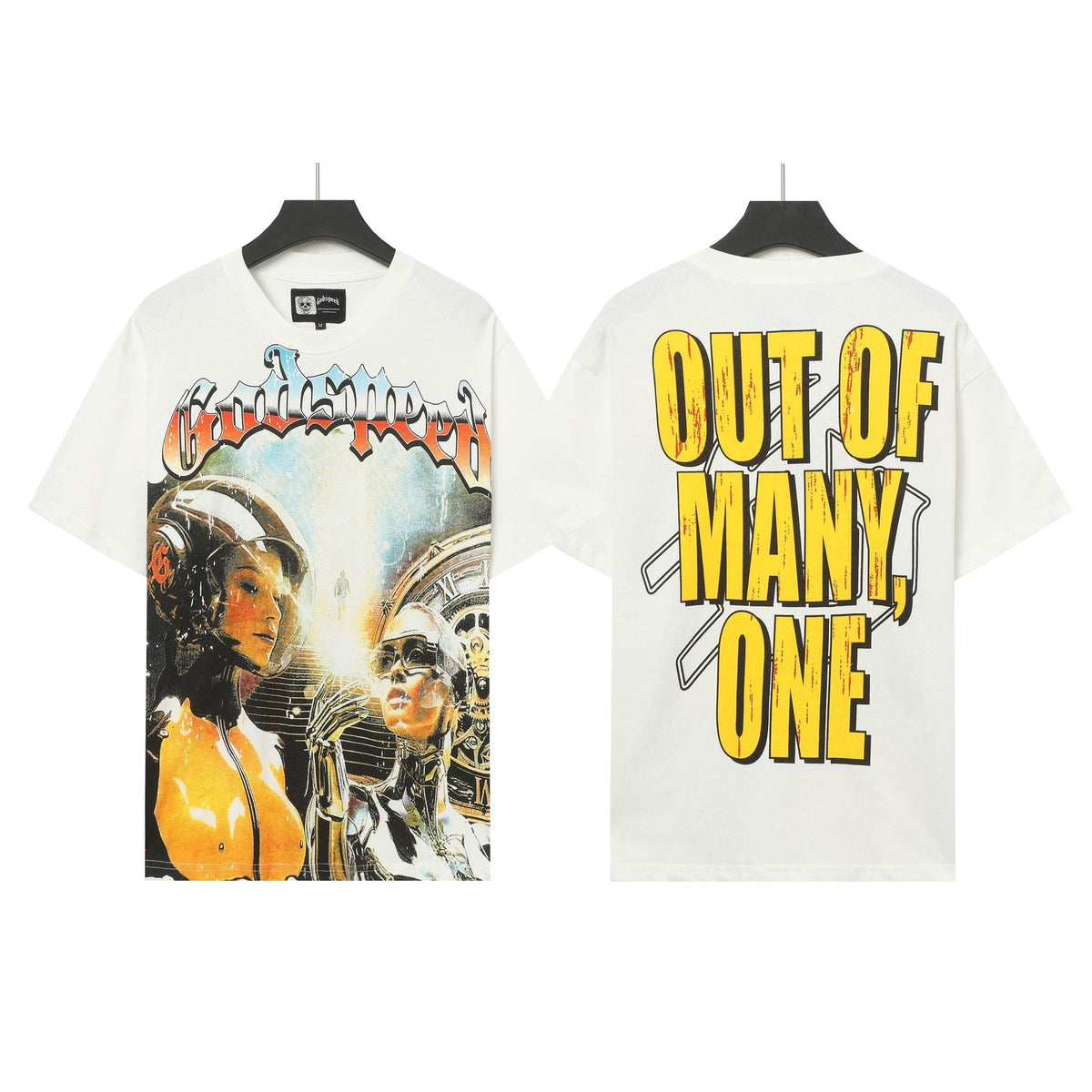 Godspeed Out of Many One Graphic T-Shirt