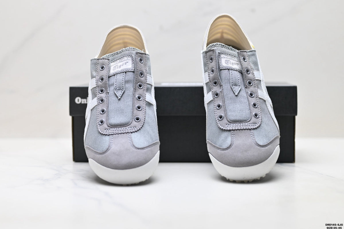 Onitsuka Tiger Retro Low Top Gray White Unisex Shoes Style 05
