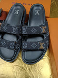 Louis Vuitton Double-Strap Slide Sandals