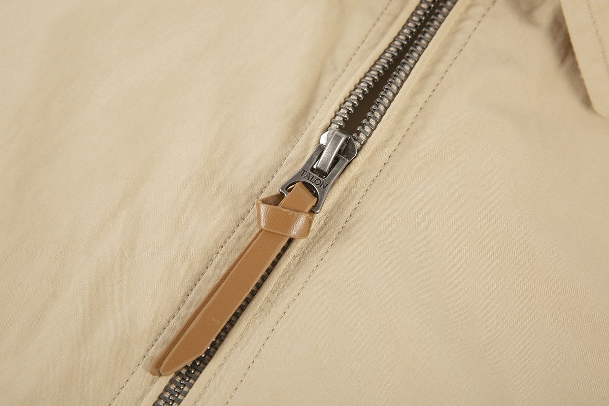 Ralph Lauren Cotton Zip-Front Coach Jacket