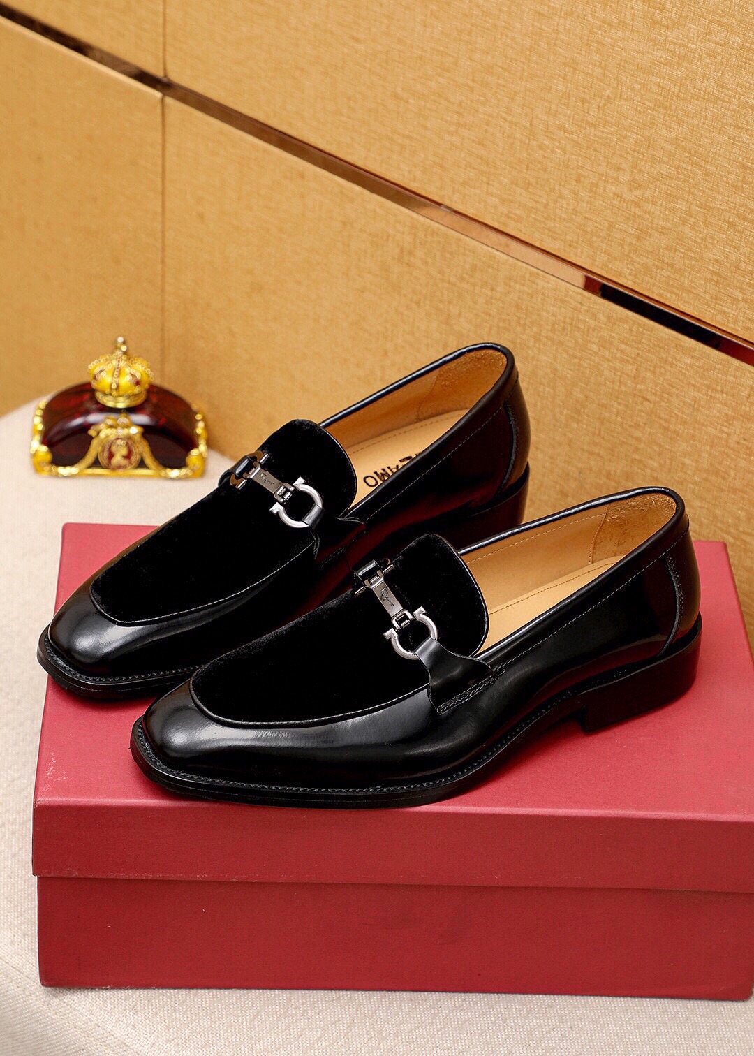 Ferragamo Metal Bit Loafers
